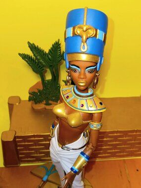 Custom AA Egyptian Queen Doll Ooak Barbie